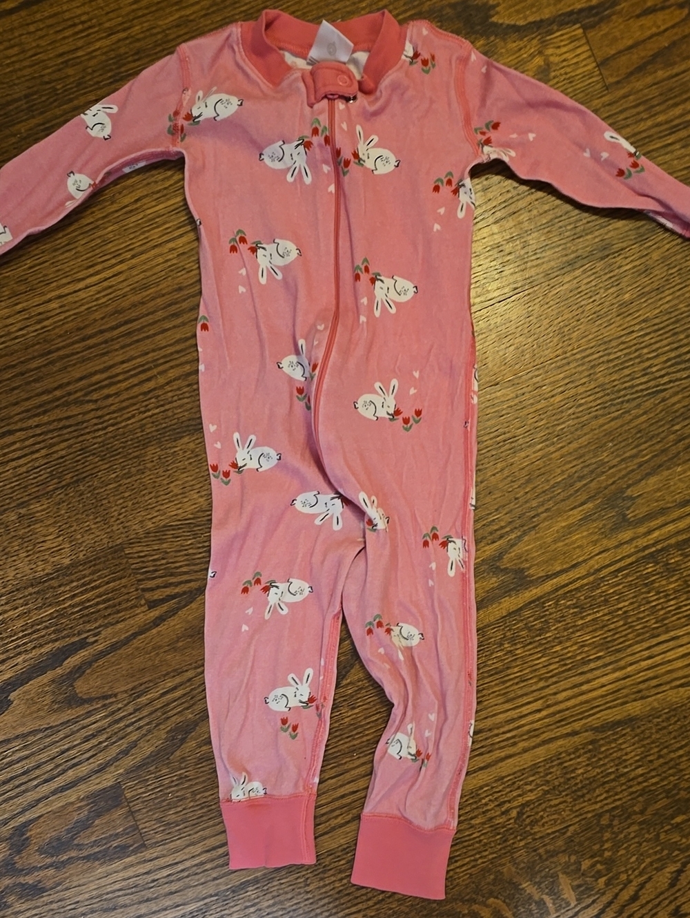 Hannah Andersson Bunny Zip Pajama